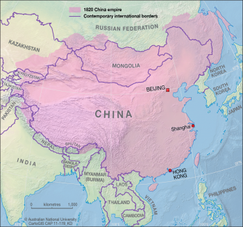 Chinese empire - 1820