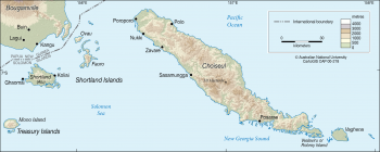 Choiseul and Shortland Islands