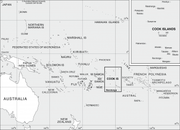 Cook Islands - location