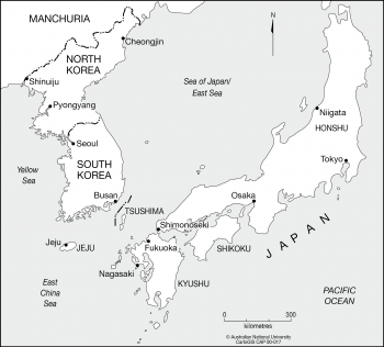 North Korea to Japan