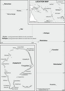 Tuvalu with location