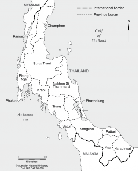 Southern Thailand Provinces