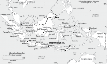Indonesian provinces - 2012