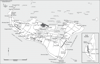 Tongatapu settlements