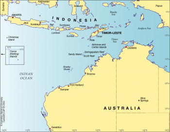 Islands of the NW coast of Australia