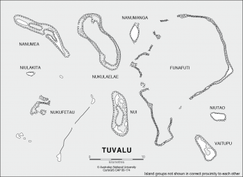 Coral Atolls of Tuvalu