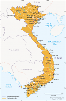 Provincial capitals of Vietnam