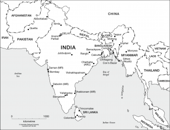 India and surrounds