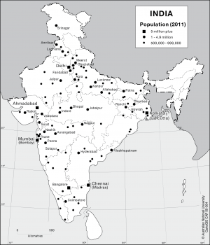India population (2011)