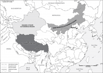 China - autonomous regions