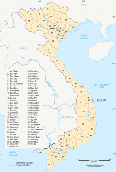 Vietnam - Provinces 