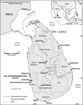 Sri Lanka - Provinces