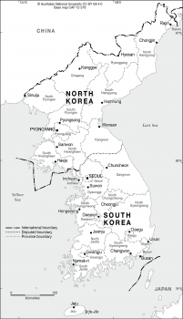 Korea Peninsula base 