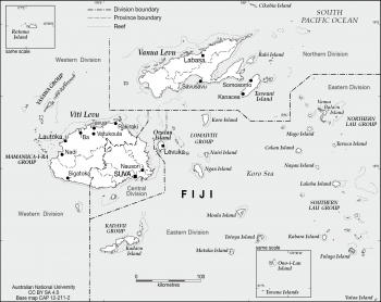 Fiji Base map