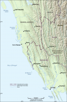 Bangladesh-Myanmar border
