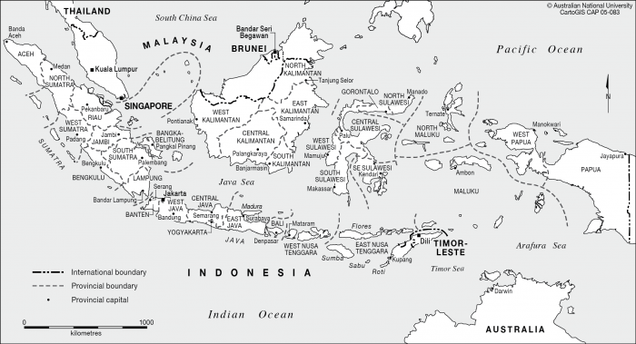 Indonesian Provinces Cartogis Services Maps Online Anu